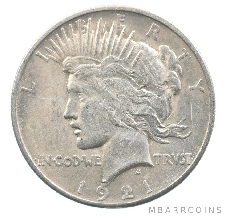 1921 Peace Silver Dollar High Relief *2287
