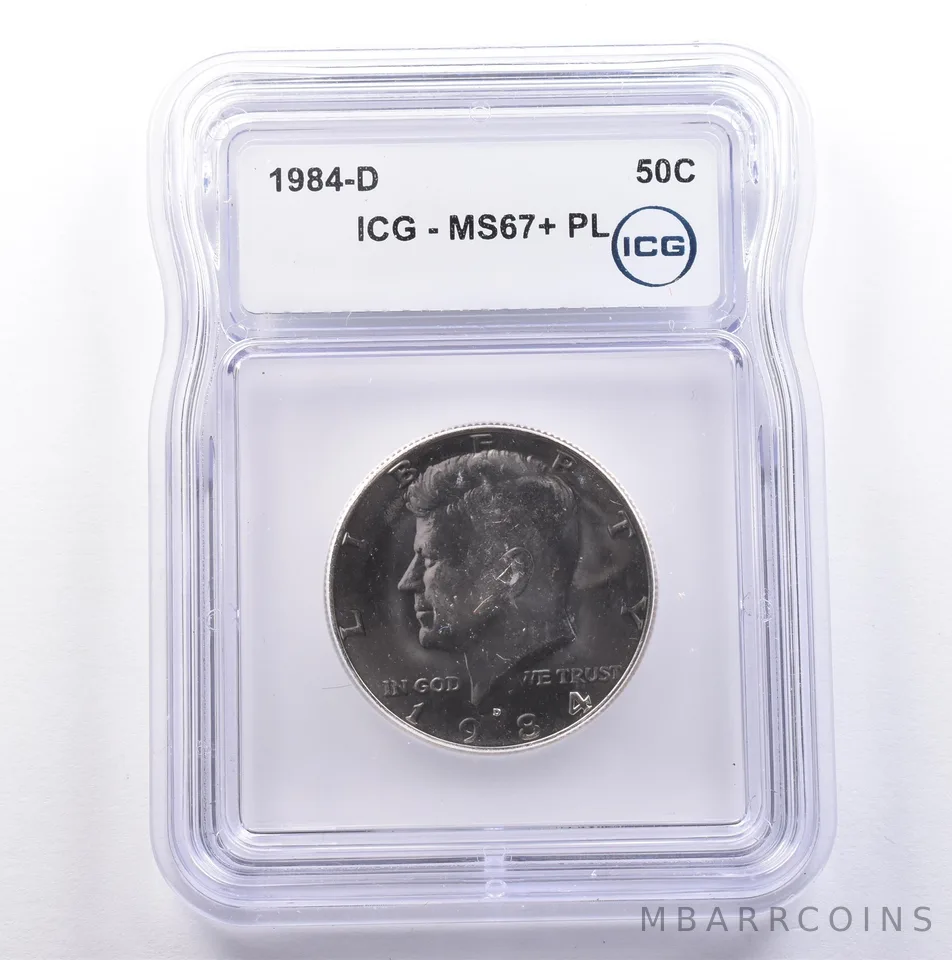 1984-D Kennedy Half Dollar MS67+ PL ICG *9083