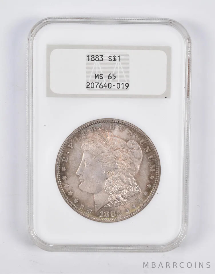 MS65 1883 Morgan Silver Dollar NGC a2179