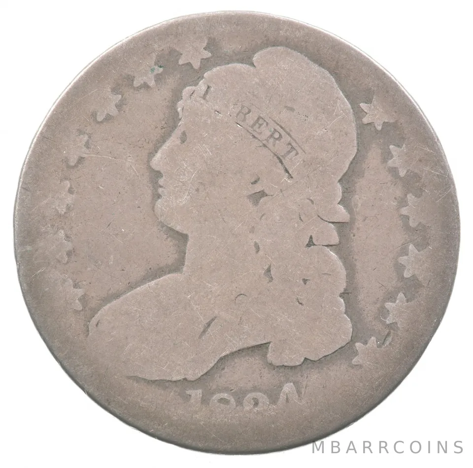 1824 Capped Bust Half Dollar *5985