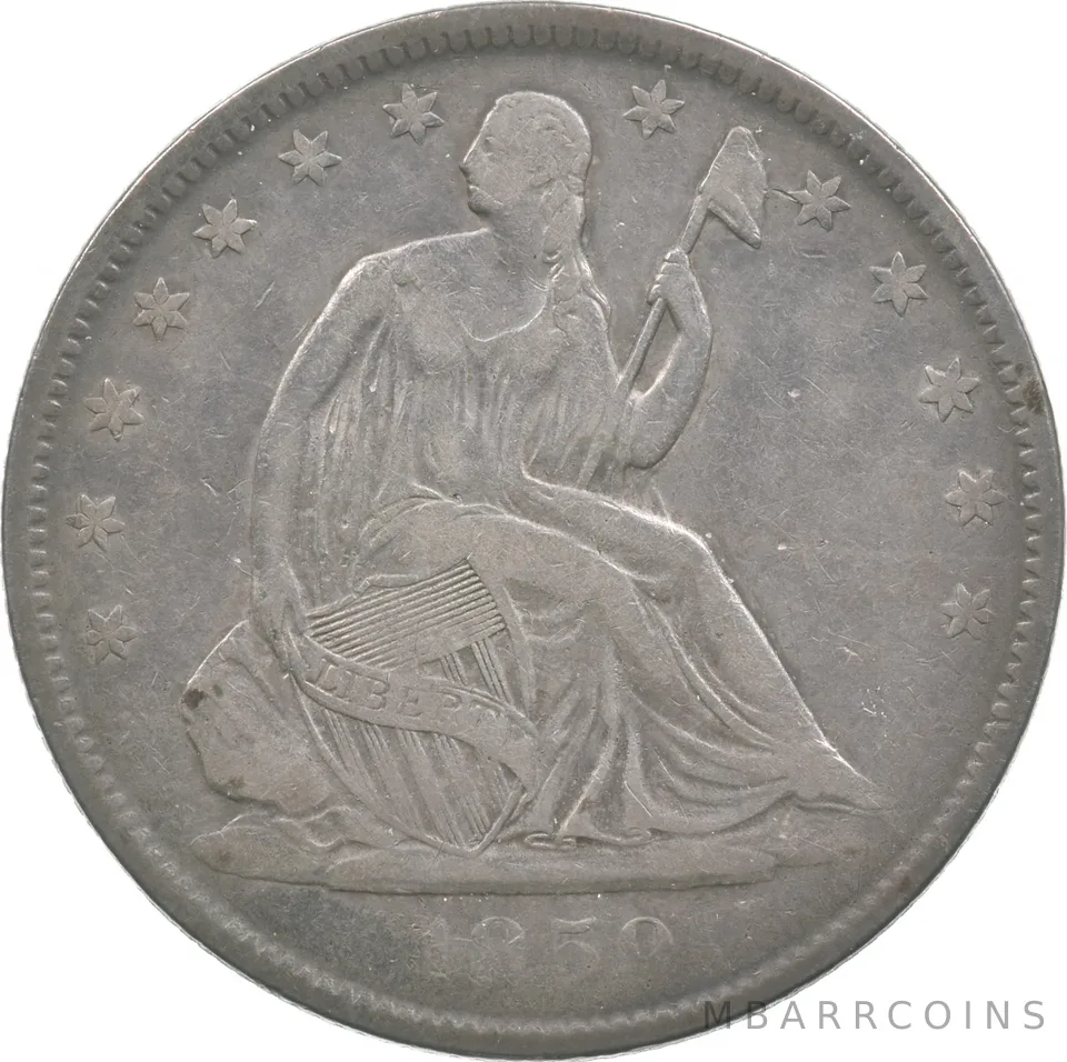 1859-O Seated Liberty Half Dollar *3495