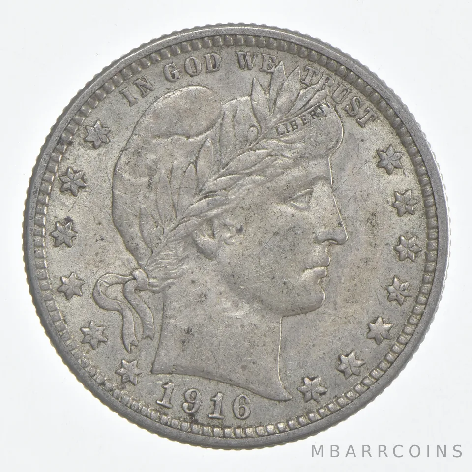 1916 Barber Quarter *0975