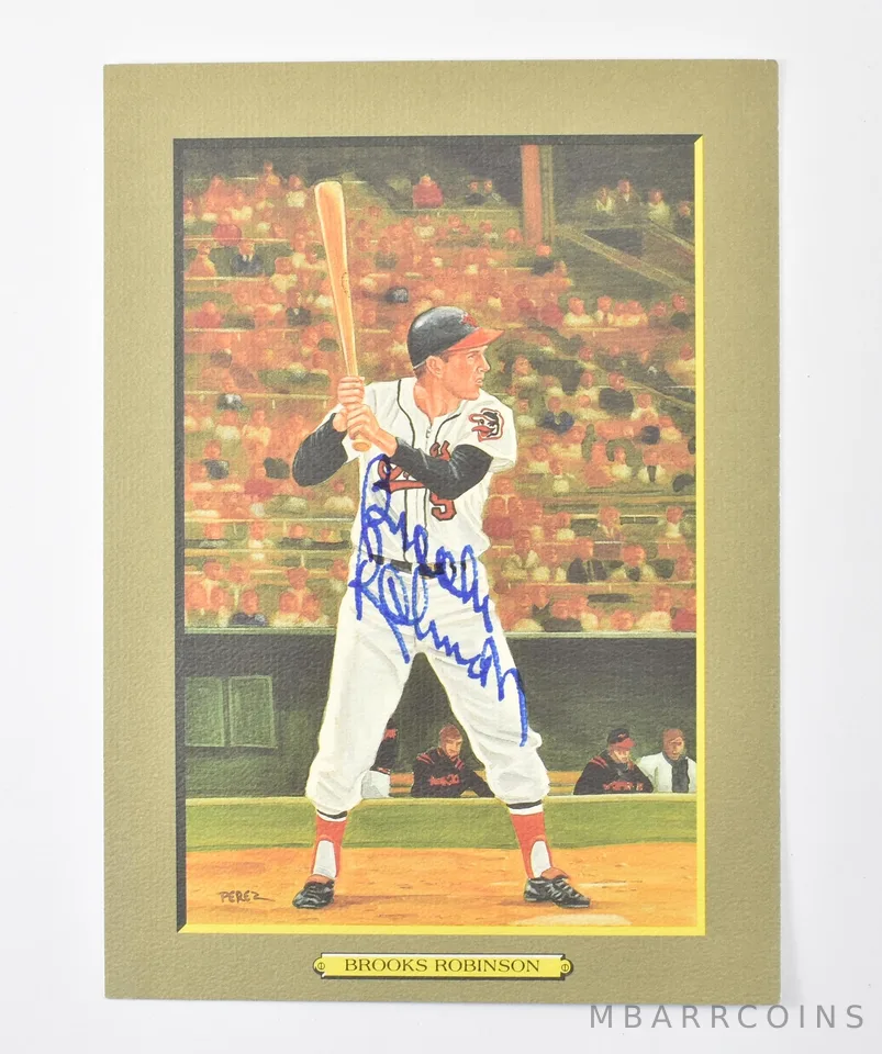 Brooks Robinson Signed Perez Steele Galleries *4006