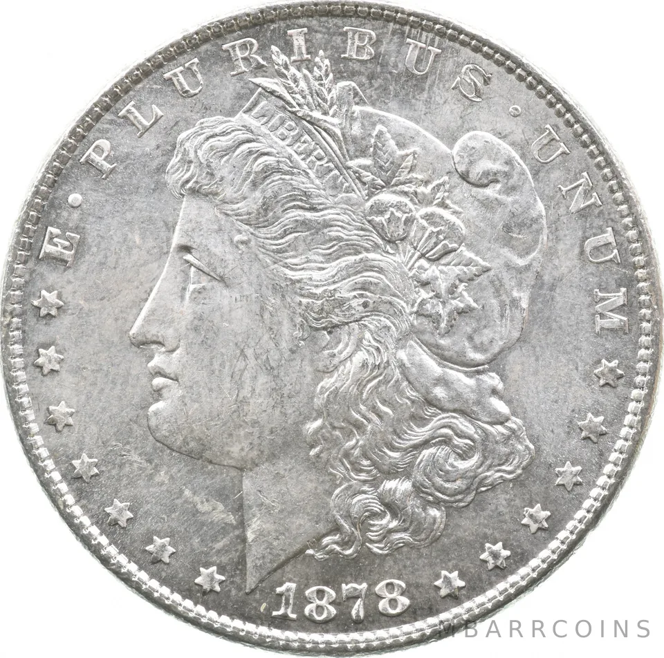 1878 Morgan Silver Dollar 8TF *2695