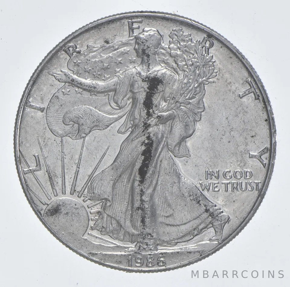 Better Date 1986 American Silver Eagle 1 Troy Oz .999 Fine Silver *144