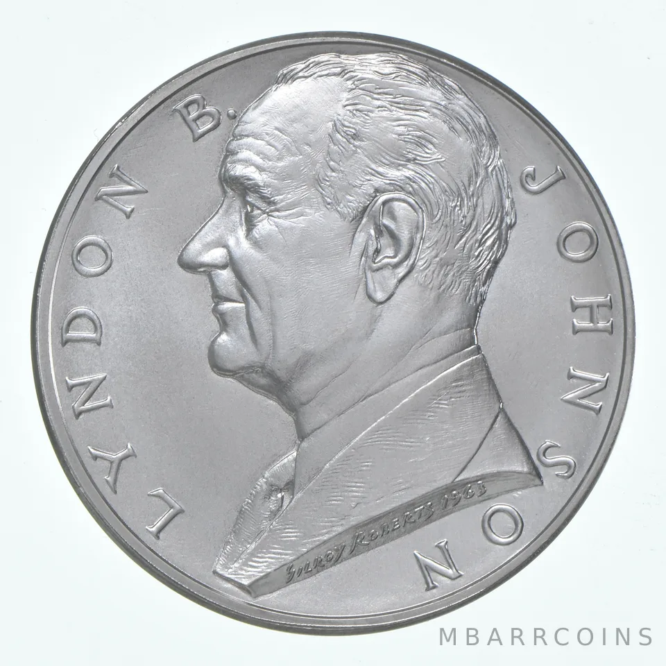 (2015) Lyndon B Johnson Presidential Silver Medal