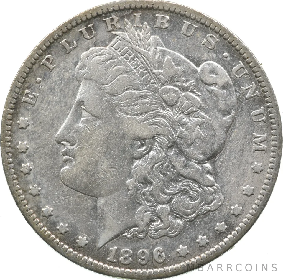 1896-O Morgan Silver Dollar a2426