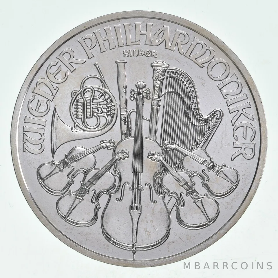 2021 Austria 1,50 Euro Silver Unze Philharmonic 1 Oz Silver
