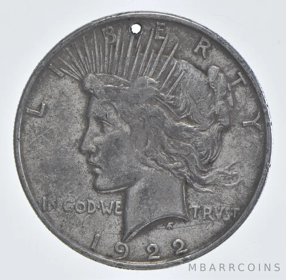 Better - 1922-D Peace Silver Dollar - 90% US Coin *674