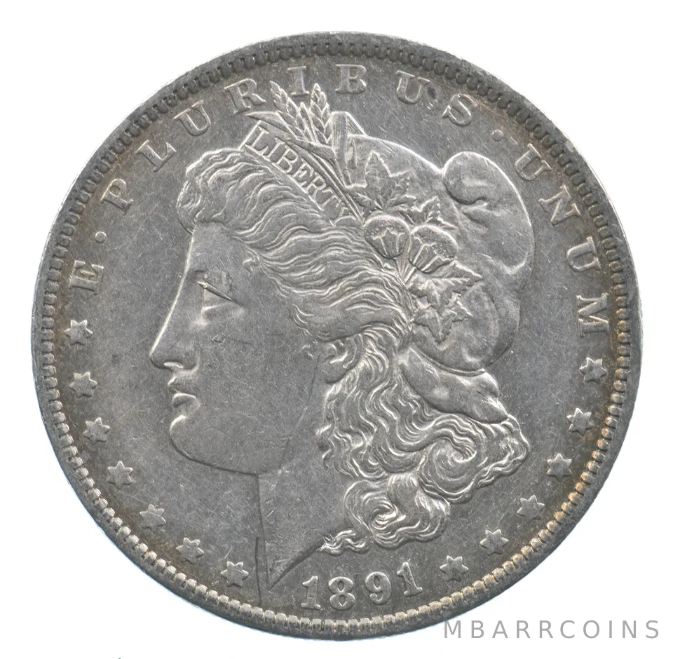 Early - 1891-O Morgan Silver Dollar - 90% US Coin *788