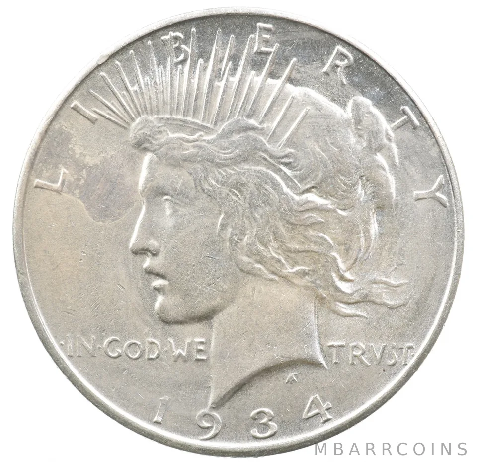 1934-D Peace Silver Dollar *1898