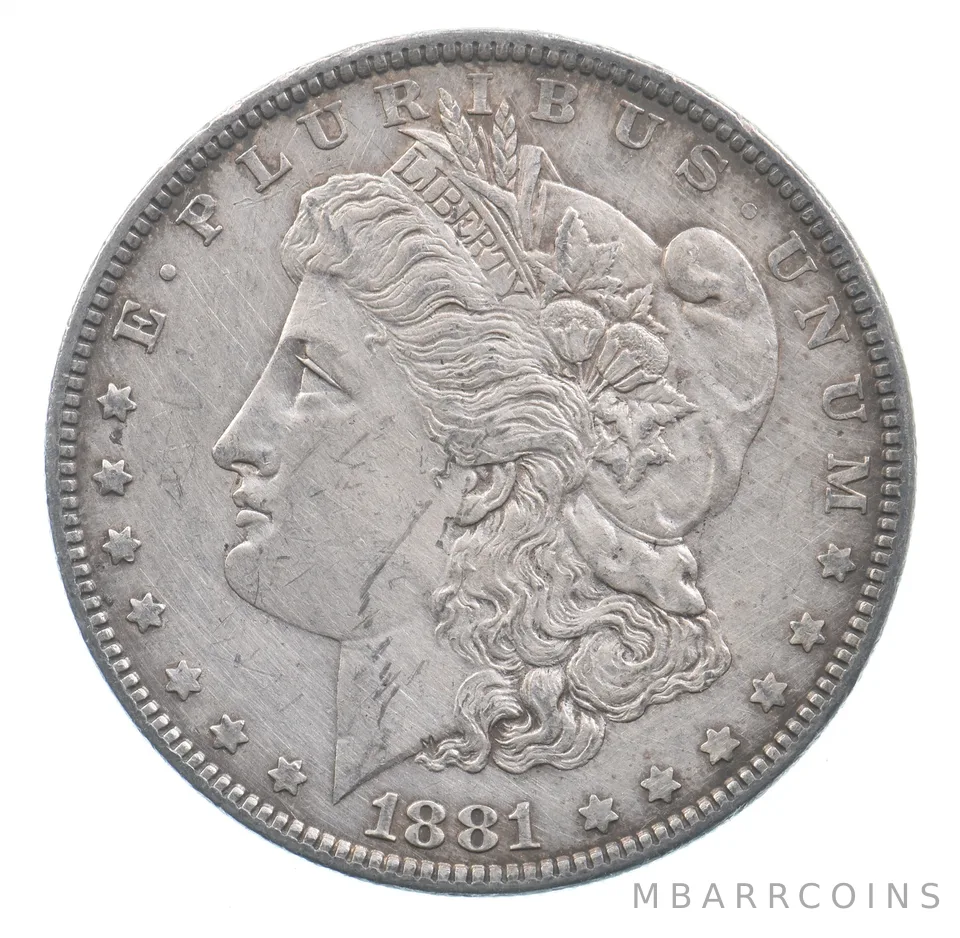 Better 1881 Morgan Silver Dollar - 90% US Coin - Nice Coin *562