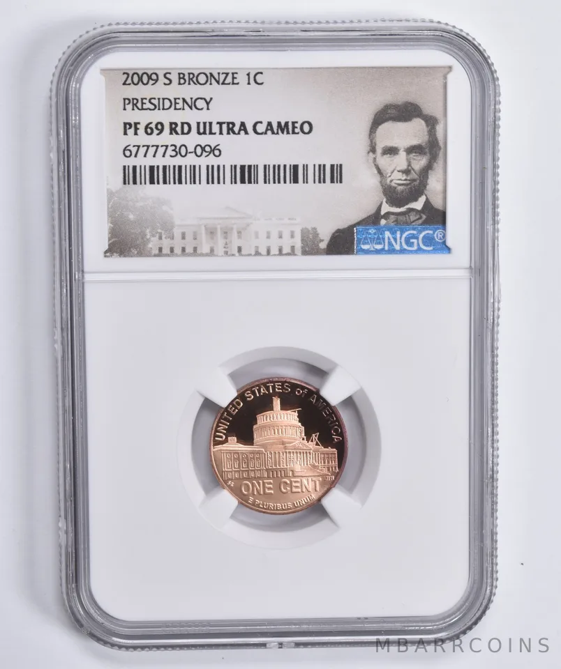 2009-S Lincoln Cent Bronze Presidency PF69 RD NGC Special Lbl