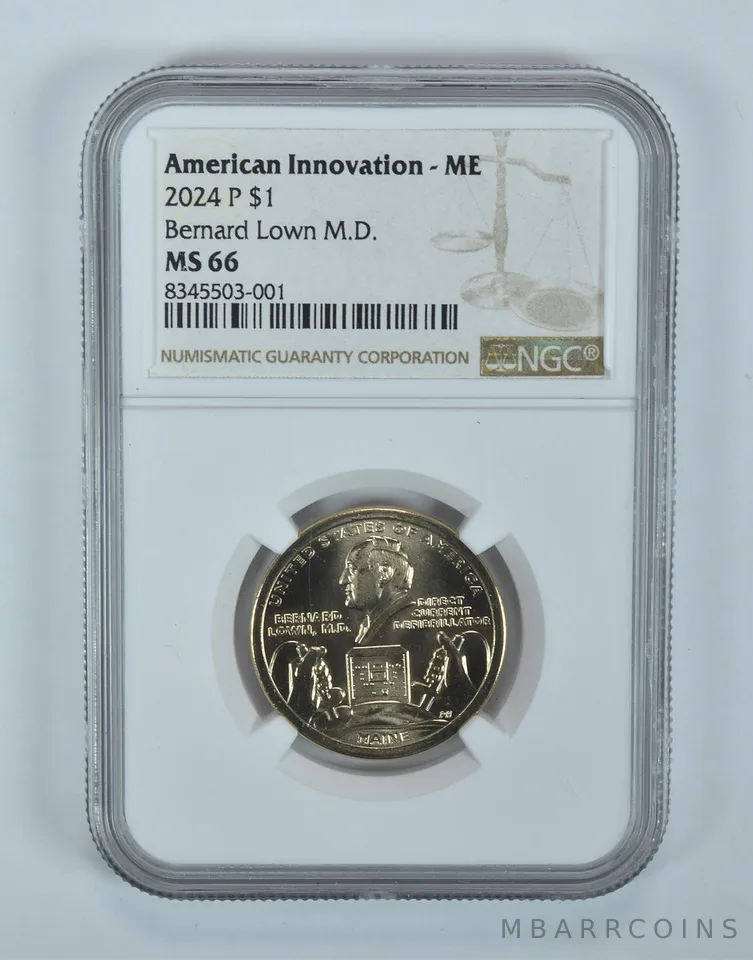 2024-P Innovation $1 Bernard MD MS66 NGC
