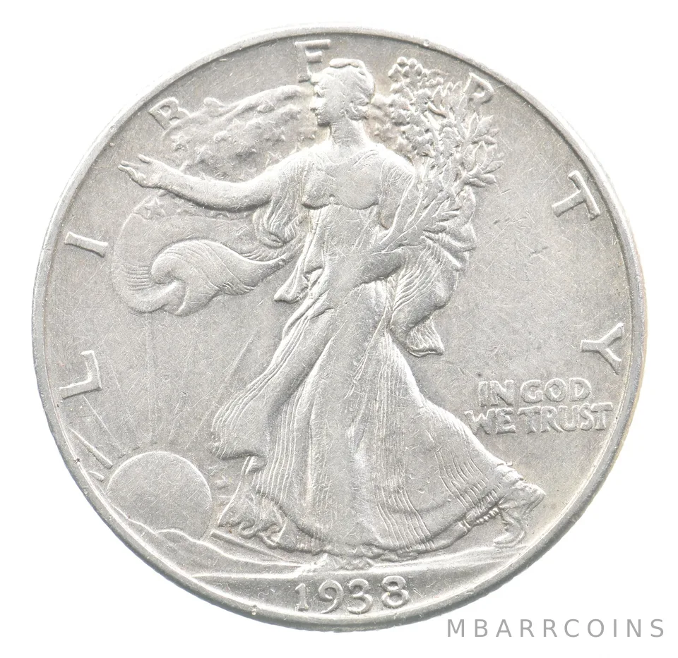 1938-D Walking Liberty Half Dollar *1861
