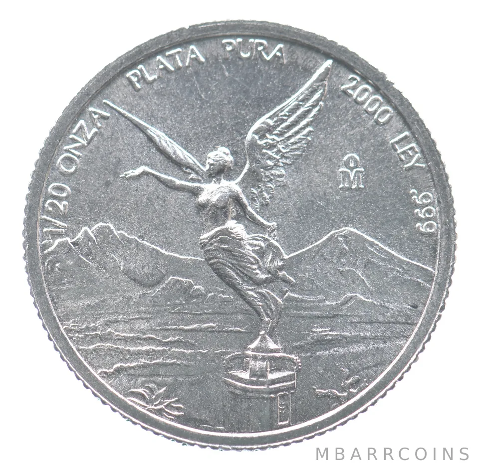 2000 Mo Mexico 1/20 Onza Libertad *8345