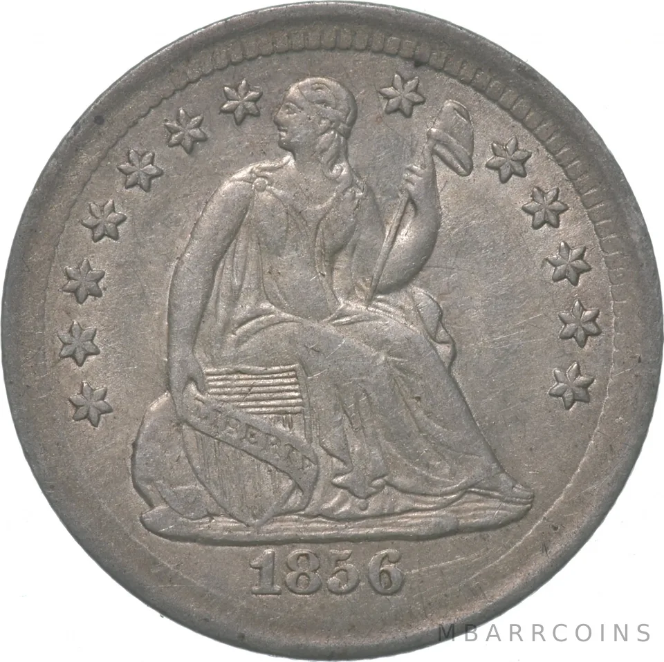 1856 Seated Liberty Half Dime *8063