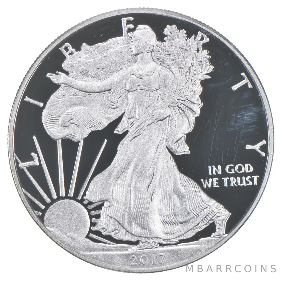 2017-W American Silver Eagle Proof Coin 1 Oz