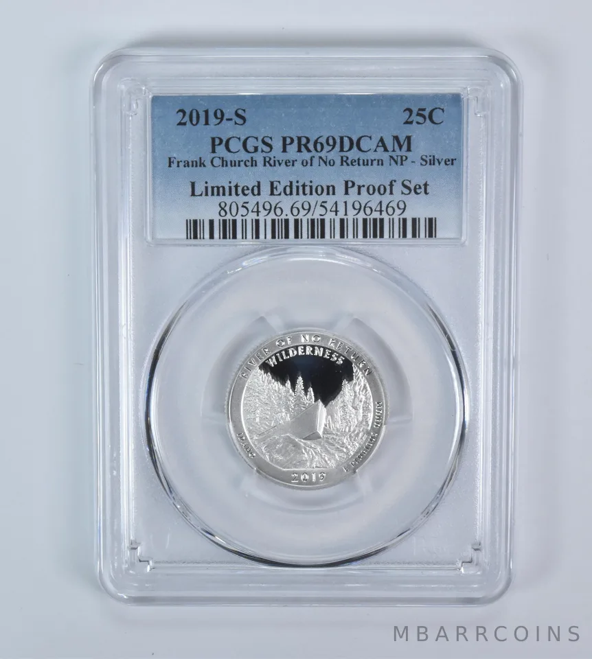 2019-S Washington Quarter ATB Frank Church River Silver LE PR69 DCAM PCGS