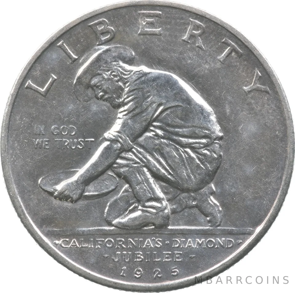 1925 California Commemorative Half Dollar *7350