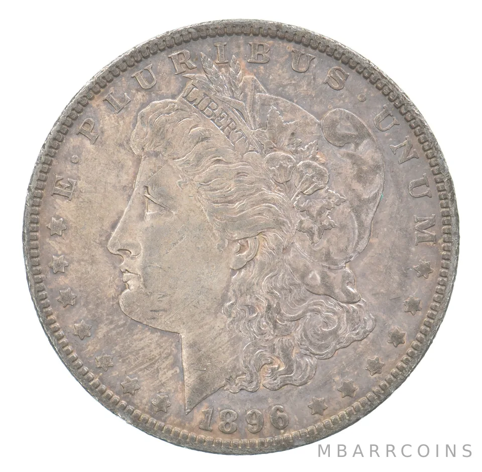 1896-O Morgan Silver Dollar Beautiful Tone *6250