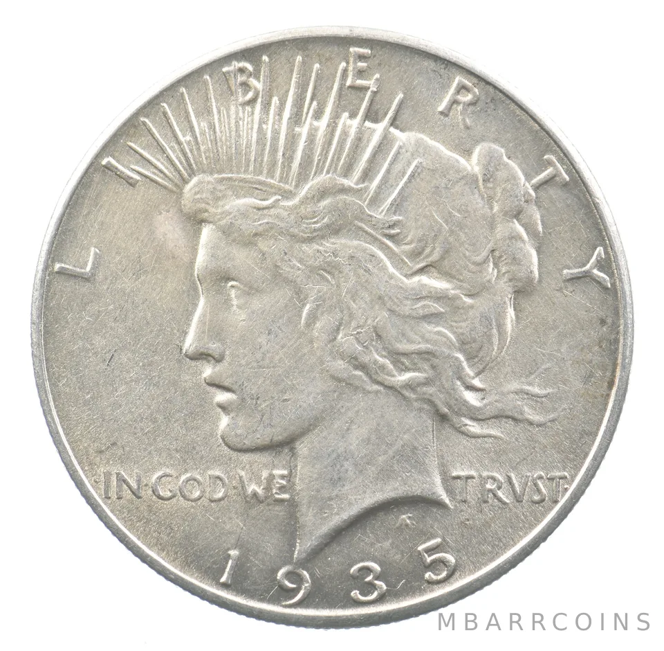 1935 Peace Silver Dollar *6698