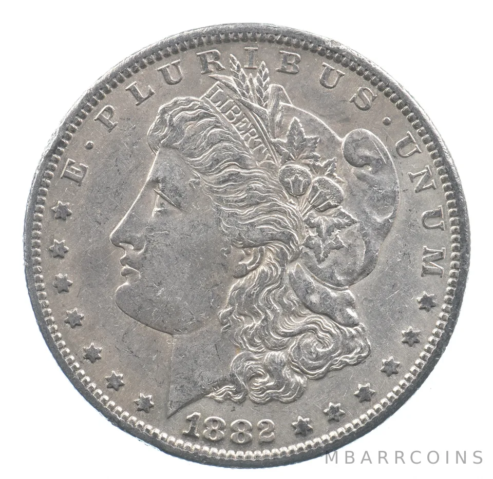 Better 1882-S Morgan Silver Dollar - 90% US Coin - Nice Coin *676