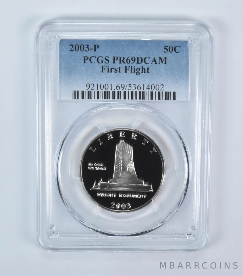 2003-P First Flight Commemorative Half Dollar PR69 DCAM PCGS