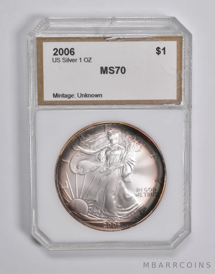 2006 American Silver Eagle Unc *6653