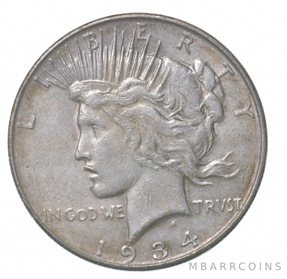 1934-D Peace Silver Dollar *4494