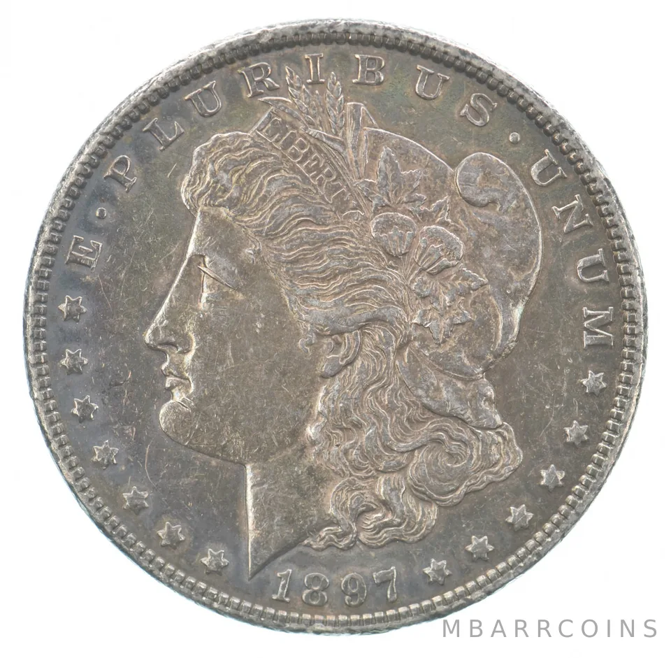 1897 Morgan Silver Dollar Beautiful Tone *6576