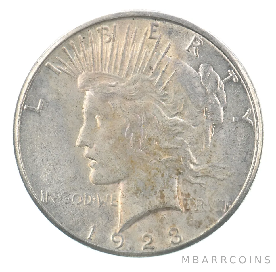 1923-S Peace Silver Dollar Beautiful Tone *7609