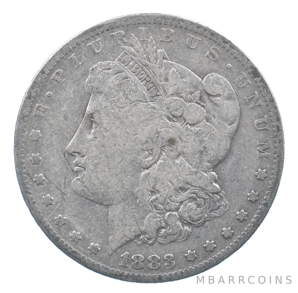 Early - 1883-S Morgan Silver Dollar - 90% US Coin *043