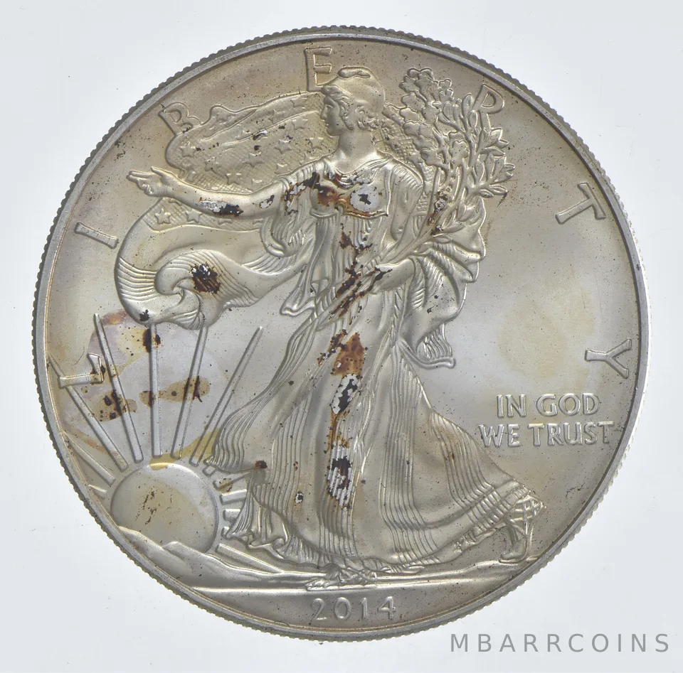 Better Date 2014 American Silver Eagle 1 Troy Oz .999 Fine Silver *455