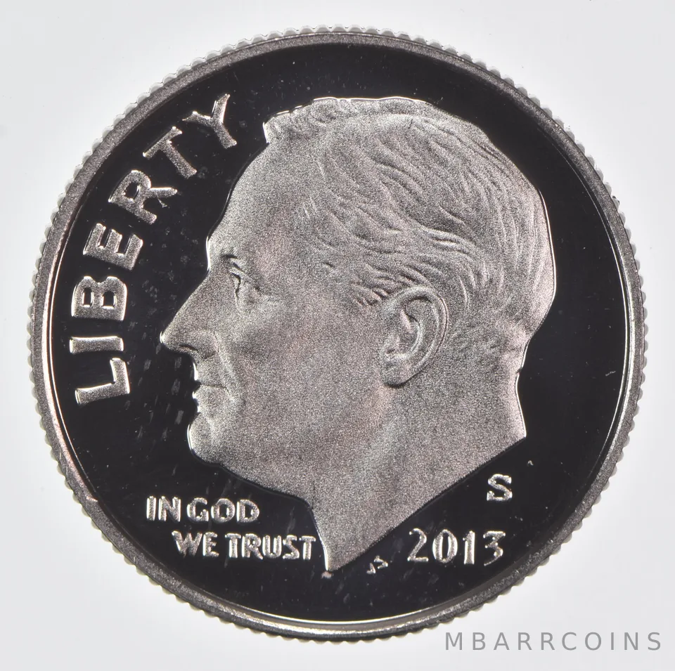 2013-S Roosevelt Dime CLAD Proof