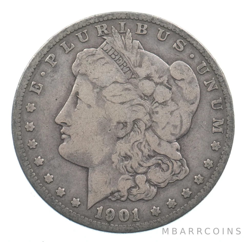 Early - 1901-O Morgan Silver Dollar - 90% US Coin *499