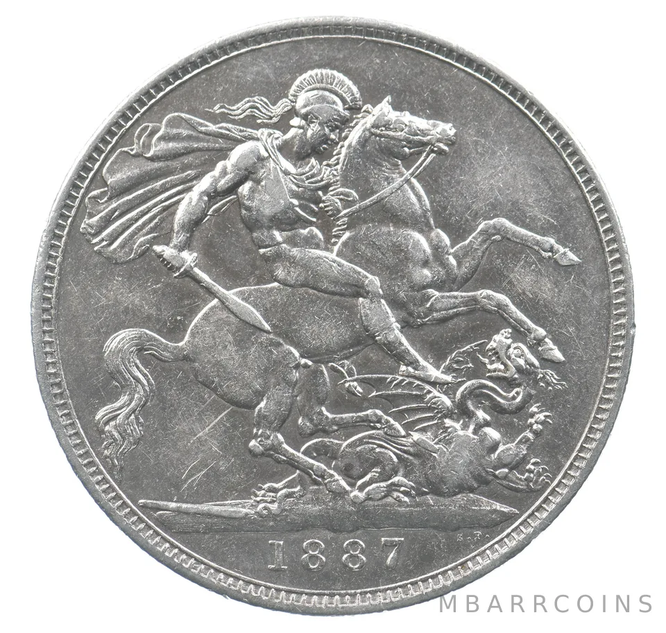 1887 Great Britain Crown Victoria a9991
