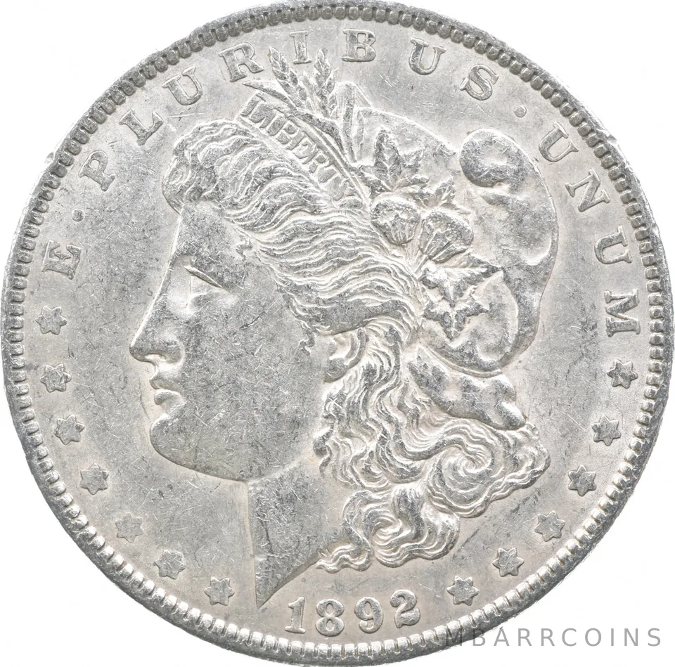 1892 Morgan Silver Dollar *5182