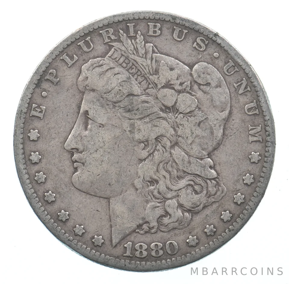 Early - 1880-O Morgan Silver Dollar - 90% US Coin *791