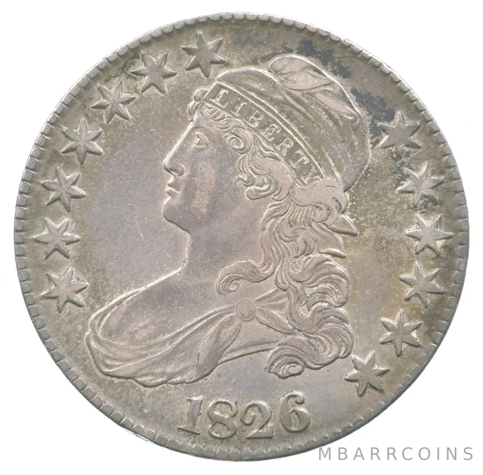 1826 Capped Bust Half Dollar a8840
