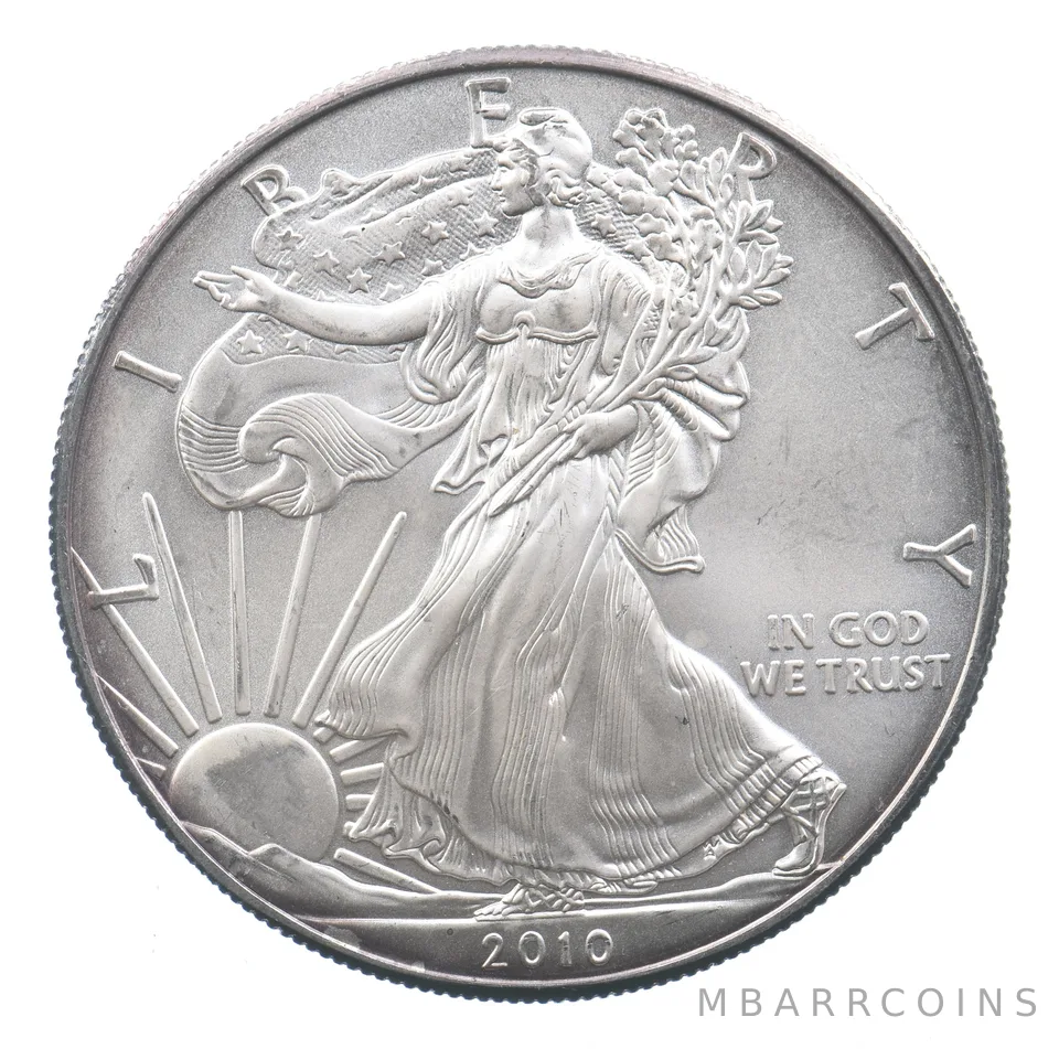 Better Date 2010 American Silver Eagle 1 Troy Oz .999 Fine Silver *602