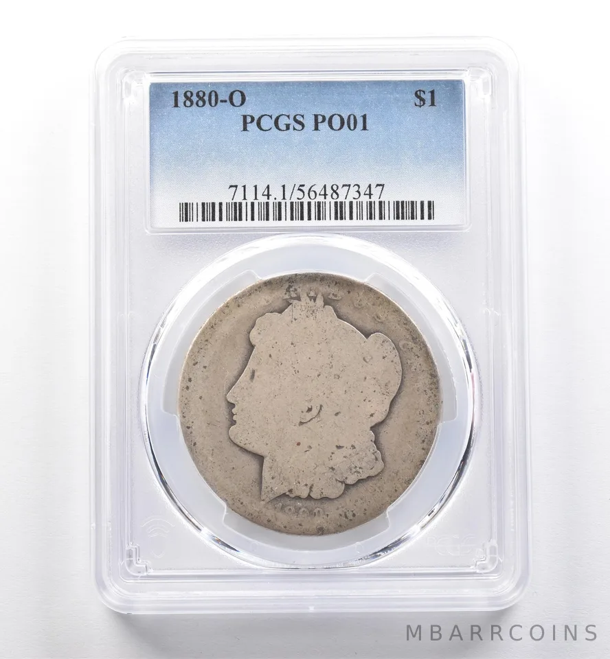 1880-O Morgan Silver Dollar PO01 PCGS Lowball