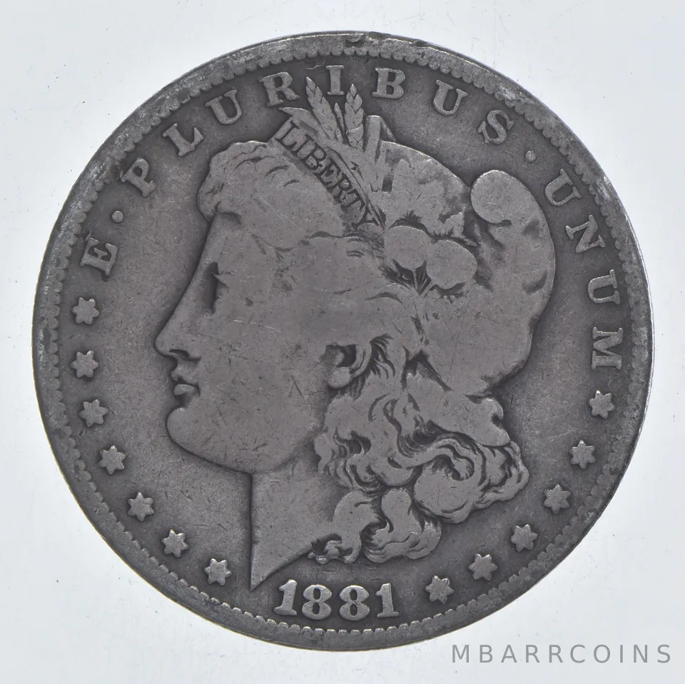 Early - 1881-O Morgan Silver Dollar - 90% US Coin *075