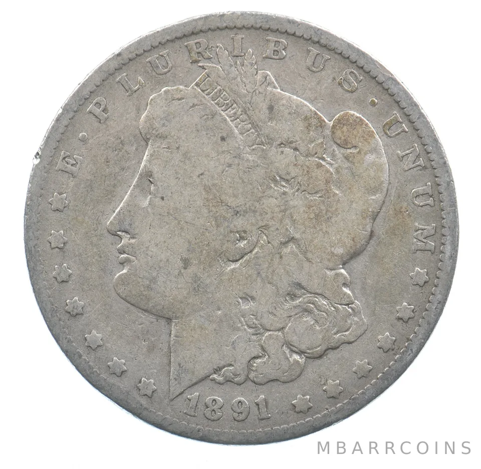 Early - 1891-O Morgan Silver Dollar - 90% US Coin *998