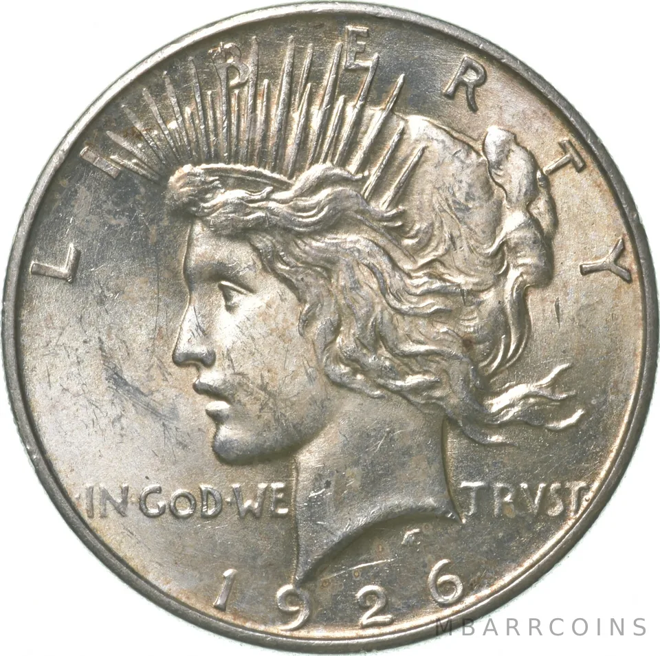 1926-D Peace Silver Dollar a3144