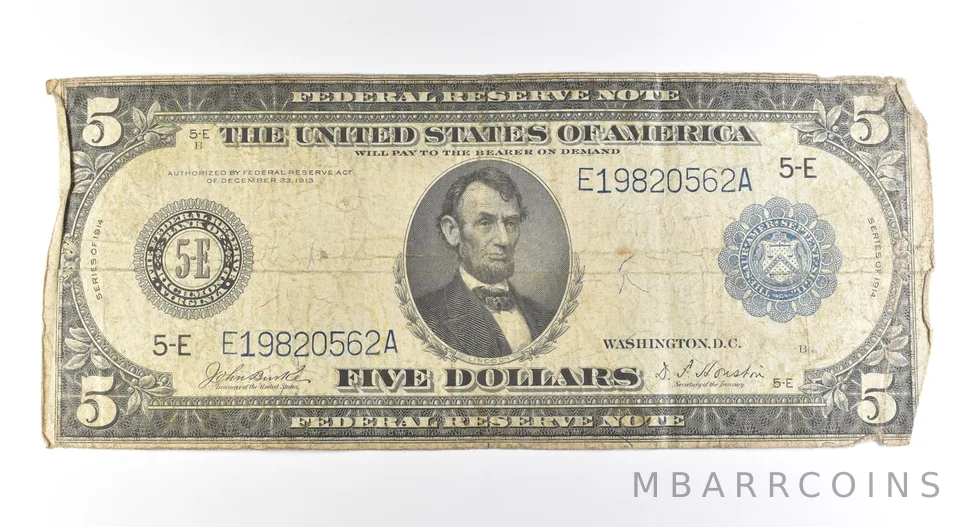 1914 Richmond VA FRN Large Note Blue Seal *2713