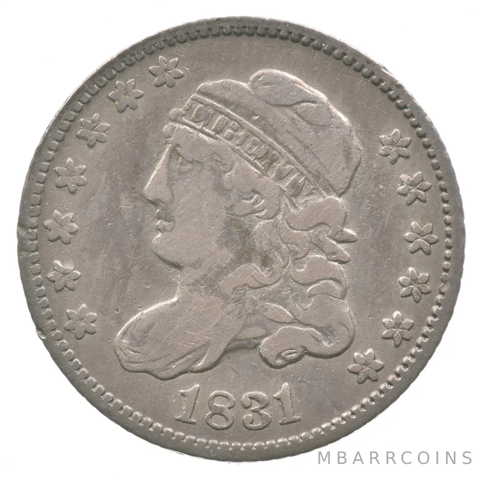 1831 Capped Bust Half Dime *8257