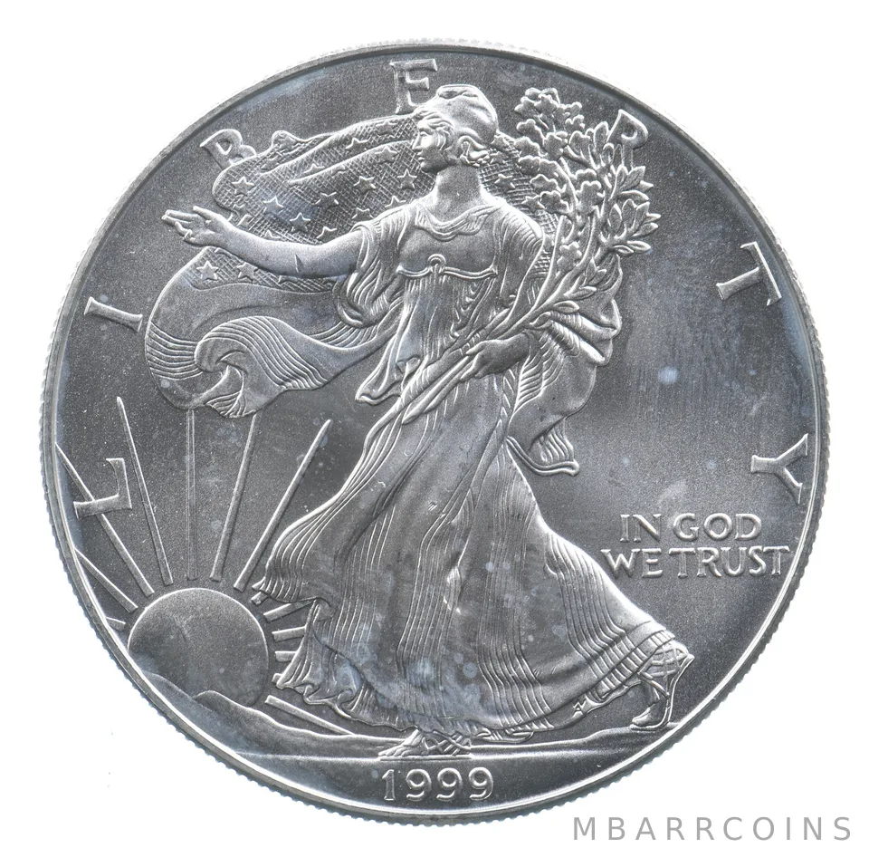 Better Date 1999 American Silver Eagle 1 Troy Oz .999 Fine Silver *716