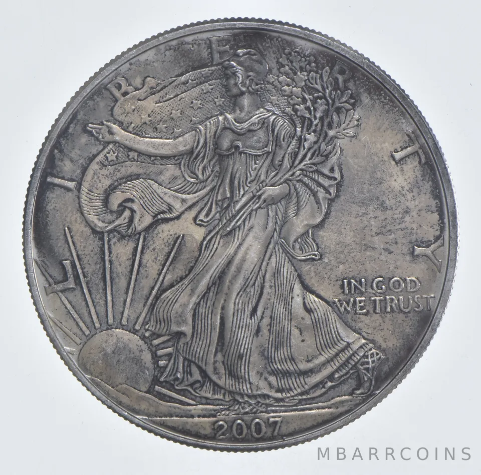Better Date 2007 American Silver Eagle 1 Troy Oz .999 Fine Silver *520