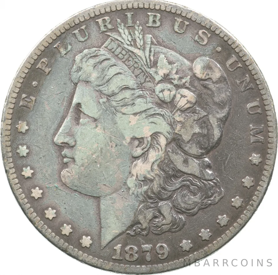1879-S Rev Of 78 Morgan Silver Dollar *3246